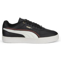 Buty Puma Caven Dime Fc M 38638002 czarne. Czarne buty sportowe na co dzień męskie z gumy, bez zapięcia, trekkingowe. Za 341.45 zł.