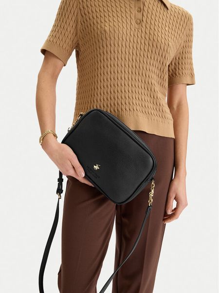 Beverly Hills Polo Club Torebka CEO-BHPC-L-005-09 Czarny. Czarne torebki klasyczne damskie Beverly Hills Polo Club, bez wzorów, z materiału, bez dodatków. Za 139.99 zł.
