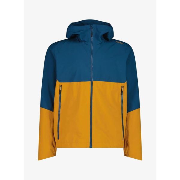 Kurtka przeciwdeszczowa męska CMP Rovik. Żółte kurtki męskie CMP, m, bez wzorów, bez kaptura. Za 384.99 zł.