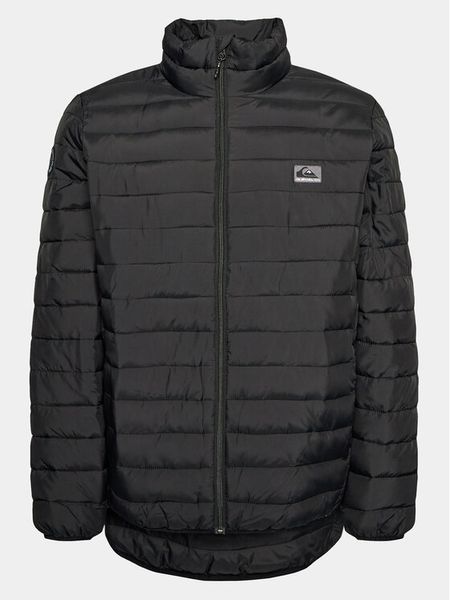 Quiksilver Kurtka puchowa Scaly Fz EQYJK04007 Czarny Regular Fit. Czarne kurtki męskie Quiksilver, m, bez wzorów, z puchu, bez kaptura. Za 249.99 zł.