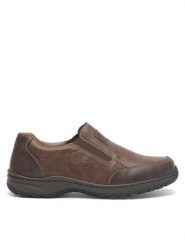 Rieker Półbuty 03354-26 Brązowy. Brązowe półbuty męskie Rieker, z tworzywa sztucznego, bez zapięcia. Za 339.99 zł.