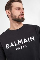 T-shirt męski BALMAIN. T-shirty męskie Balmain, m, bez wzorów, bez kołnierzyka. W wyprzedaży za 1,325.35 zł.