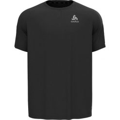 Koszulka tech. Męska Odlo T-shirt crew neck ESSENTIAL CHILL-TE. Czarne t-shirty męskie Odlo, m, bez wzorów, bez kołnierzyka. W wyprzedaży za 147.90 zł.