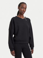 HUGO Bluza Denrietta 50567228 Czarny Regular Fit. Czarne bluzy bez kaptura damskie Hugo, xl, z bawełny. Za 699.99 zł.