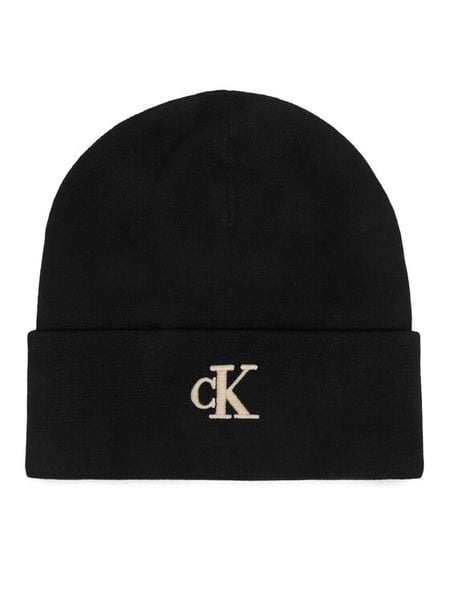 Calvin Klein Czapka LV04F8098G Czarny. Czarne czapki zimowe damskie CALVIN KLEIN. Za 129.99 zł.