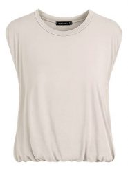 Sublevel Top w kolorze beżowym rozmiar: L/XL. Brązowe topy damskie Sublevel, l, bez wzorów, bez kołnierzyka. Za 113.90 zł.