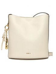 Furla Torebka Roxie S WB01875 ARE000 CN PNN00 Écru. Torebki klasyczne damskie Furla, bez wzorów, ze skóry, bez dodatków. Za 1,369.00 zł.