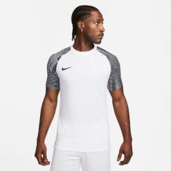 Koszulka Piłkarska Męska Nike Academy. Białe t-shirty sportowe męskie Nike, m, bez ramiączek, do piłki nożnej. Za 159.00 zł.