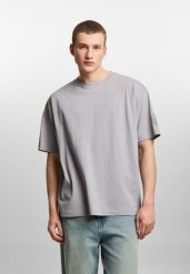 Koszulka sportowa męska Prosto Shield Splash z krótkim rękawem. Szare t-shirty sportowe męskie Prosto., na lato, m, z bawełny, bez ramiączek. Za 105.99 zł.