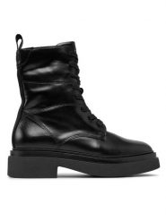 Gant Trapery Zandrin Mid Boot 27541381 Czarny. Czarne trapery damskie Gant, ze skóry, bez obcasa. Za 569.99 zł.