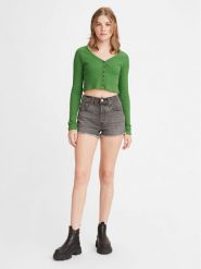 Levi's® Szorty jeansowe 501® Original 563270240 Szary Regular Fit. Szare szorty damskie bez wzorów, z bawełny. Za 319.99 zł.