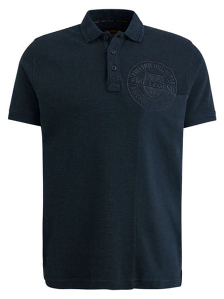 PME Legend Koszulka polo w kolorze granatowym rozmiar: S. Niebieskie koszulki polo męskie PME Legend, s, bez wzorów, z bawełny, bez ramiączek. Za 180.49 zł.