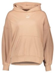 Puma Bluza "C- PMA CLSCS" w kolorze beżowym rozmiar: M. Brązowe bluzy z kapturem damskie Puma, m, z bawełny. Za 149.31 zł.