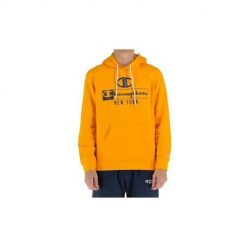 Bluza sportowa męska Champion 217994YS113. Żółte bluzy sportowe męskie CHAMPION, bez wzorów, sportowe, bez kołnierzyka, bez ramiączek. Za 261.00 zł.