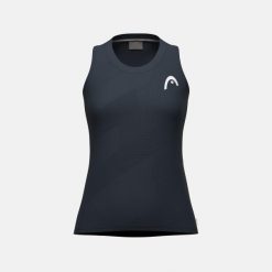 PRO Damski Top. Niebieskie topy damskie HEAD, bez wzorów, z dzianiny, bez kołnierzyka. Za 230.00 zł.