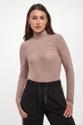 Bluzka damska z golfem SPORTALM. Bluzki damskie Sportalm, bez wzorów, bez kołnierzyka, bez ramiączek. Za 709.00 zł.