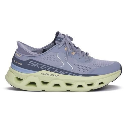 Buty do biegania damskie Skechers Blmt Glide Step. Fioletowe obuwie do biegania damskie Skechers. Za 579.00 zł.