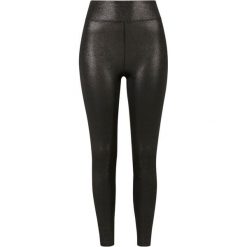 Legginsy Damskie Glamour Z Wysoką Talią. Czarne legginsy damskie Urban Classics, xs, bez wzorów. Za 105.99 zł.