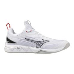 Buty halowe Mizuno Wave Luminous. Białe obuwie do biegania damskie Mizuno, mizuno wave. Za 624.35 zł.