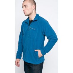 Columbia - Bluza Fast Trek II. Niebieskie bluzy bez kaptura męskie Columbia, m, z dzianiny. Za 199.90 zł.