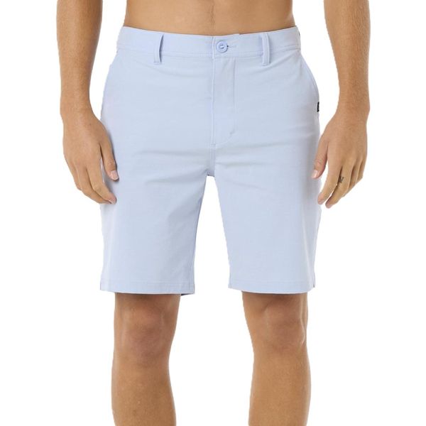 Rip Curl Boardwalk Phase Nineteen - Ice Blue. Niebieskie szorty męskie Rip Curl, na fitness i siłownię. W wyprzedaży za 235.20 zł.