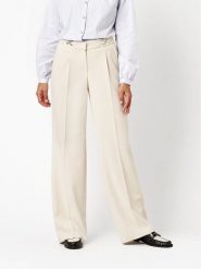 Toni Spodnie w kolorze kremowym rozmiar: 44. Brązowe spodnie materiałowe damskie Toni, bez wzorów, z materiału. Za 187.99 zł.