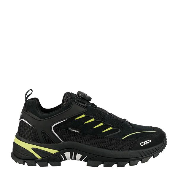 Buty trekkingowe męskie RIGEL 2.0 LOW FITGO skóra wodoodporne. Czarne buty trekkingowe męskie CMP, z gumy, bez zapięcia, outdoorowe. Za 599.99 zł.