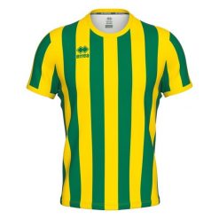 Koszulka Errea Strip. Zielone t-shirty sportowe męskie ERREA, bez ramiączek, do piłki nożnej. Za 269.00 zł.