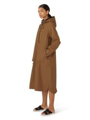 Ilse Jacobsen Płaszcz przeciwdeszczowy w kolorze jasnobrązowym rozmiar: 34. Brązowe płaszcze damskie Ilse Jacobsen, bez wzorów, sportowe. Za 260.99 zł.