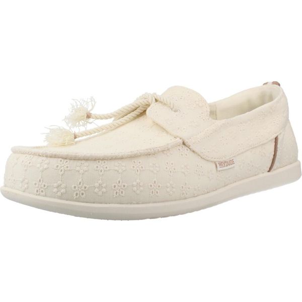 Buty HEY DUDE HARBOR BREEZE LO Biały. Białe obuwie treningowe damskie Hey dude, na fitness i siłownię. Za 272.99 zł.