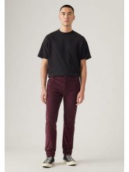 Levi's Spodnie w kolorze bordowym rozmiar: W32/L30. Czerwone spodnie materiałowe męskie Levi's, bez wzorów, z materiału. Za 166.10 zł.