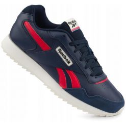 Męskie buty sportowe skórzane ORTHOLITE REEBOK GLIDE RIPPLE. Niebieskie buty sportowe na co dzień męskie Reebok, bez zapięcia. Za 229.00 zł.