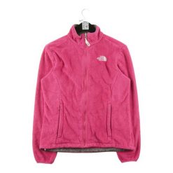 Second life - Kurtka polarowa TNF Pink Osito dla kobiet - Jak nowy. Czerwone kurtki damskie The North Face, m, bez wzorów, z materiału, bez kaptura. Za 212.96 zł.