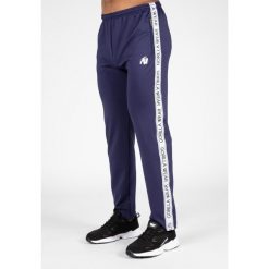 Delaware Track Spodnie - Granatowy. Niebieskie spodnie sportowe męskie GORILLA WEAR, z elastanu. Za 298.00 zł.