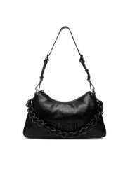 Just Cavalli Torebka 80RA4BC4 ZSD86 Czarny. Czarne torebki klasyczne damskie Just Cavalli, bez wzorów, ze skóry, bez dodatków. Za 739.99 zł.