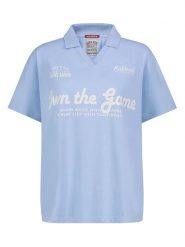Sublevel Koszulka w kolorze błękitnym rozmiar: L. Niebieskie t-shirty damskie Sublevel, l, bez wzorów, z bawełny, bez kołnierzyka. Za 70.41 zł.