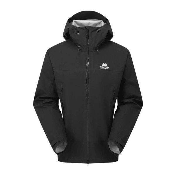 Kurtka trekkingowa męska Saltoro GTX. Czarne kurtki męskie MOUNTAIN EQUIPMENT, m, bez wzorów, z gore-texu, sportowe, bez kaptura. Za 1,649.99 zł.