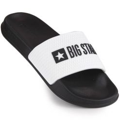 Klapki sportowe męskie białe Big Star JJ174506. Białe klapki i japonki męskie Big Star, z materiału. Za 65.99 zł.