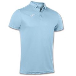 Koszulka polo do tenisa męska Joma Hobby. Niebieskie koszulki polo męskie Joma, l, bez wzorów, z materiału, bez ramiączek. Za 161.00 zł.