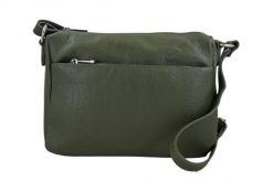 Listonoszka skórzana BARBERINI'S zielona 519-38. Zielone shopper bag damskie Barberinis, bez wzorów, ze skóry, przez ramię, bez dodatków. Za 219.99 zł.