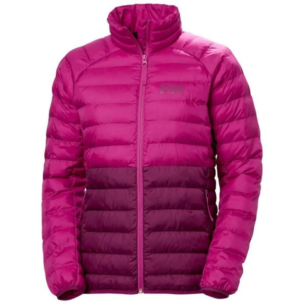 Damska kurtka ocieplana Helly Hansen Banff. Fioletowe kurtki damskie Helly Hansen, xl, bez wzorów, z poliesteru, bez kaptura. Za 669.50 zł.