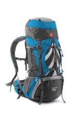 Plecak turystyczny Trekking 70L. Czarne plecaki damskie NATUREHIKE, bez wzorów, z materiału, klasyczne. Za 539.99 zł.