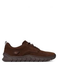 CAT Footwear Półbuty Flexion LO P726983 Brązowy. Brązowe półbuty męskie CAT Footwear, ze skóry, bez zapięcia. Za 519.99 zł.