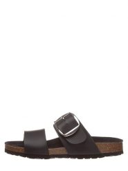 Kmins woman Klapki w kolorze czarnym rozmiar: 41. Czarne klapki damskie kmins woman, bez wzorów, bez obcasa. Za 107.45 zł.