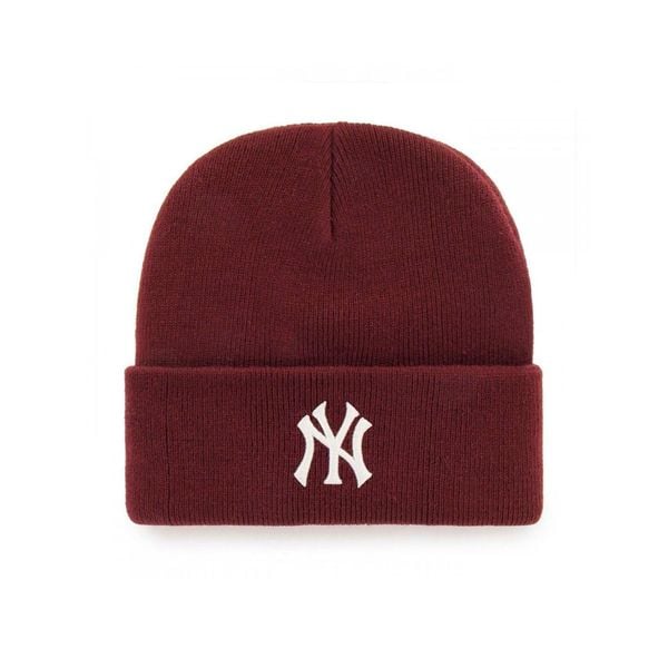 Brand `47 czapka zimowa New York Yankees B-HYMKR17ACE-KM bordowy OSFM. Czerwone czapki męskie 47 Brand, na zimę, bez wzorów. Za 109.00 zł.