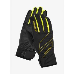 Rękawiczki softshell Ziener Ilion AS. Czarne rękawiczki damskie Ziener, na zimę, bez wzorów, z softshellu. Za 119.99 zł.
