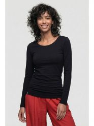 Alife and kickin Koszulka "Evelyn" w kolorze czarnym rozmiar: XS. Czarne t-shirty damskie Alife and Kickin, xs, bez wzorów, bez kołnierzyka. Za 60.99 zł.