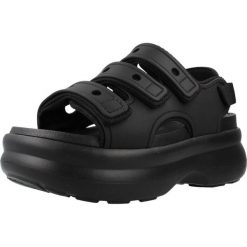 Sandały CROCS 212032C Czarny. Czarne obuwie trekkingowe damskie Crocs, bez wzorów, z syntetyku, bez obcasa. Za 365.99 zł.