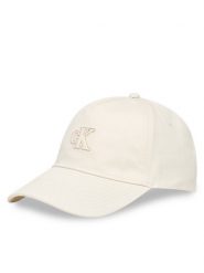 Calvin Klein Czapka z daszkiem Monogram Shine Embroidery Cap LV04F5044G Biały. Białe czapki z daszkiem damskie CALVIN KLEIN, bez wzorów, z bawełny. Za 169.99 zł.