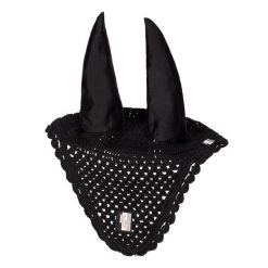 Czapka dla konia Kingsland Classic. Czarne czapki męskie KINGSLAND, bez wzorów, sportowe. Za 292.00 zł.